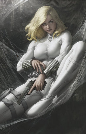 WHITE WIDOW #1 ARTGERM 1:100 VIRGIN VARIANT 2023 White Widow MARVEL PRH