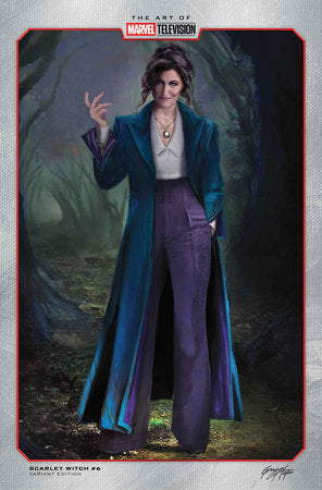 SCARLET WITCH #6 MARVEL STUDIOS AGATHA HARKNESS VARIANT 2024 Scarlet Witch MARVEL PRH