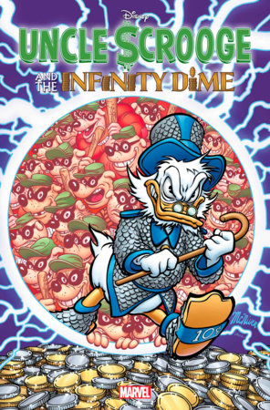 UNCLE SCROOGE INFINITY DIME #1 STEVE MCNIVEN FOIL VARIANT 2024 Disney MARVEL PRH