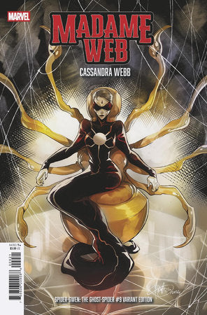 SPIDER-GWEN THE GHOST-SPIDER #9 MIRKA ANDOLFO MADAME WEB VARIANT 2025 Spider-Gwen MARVEL PRH
