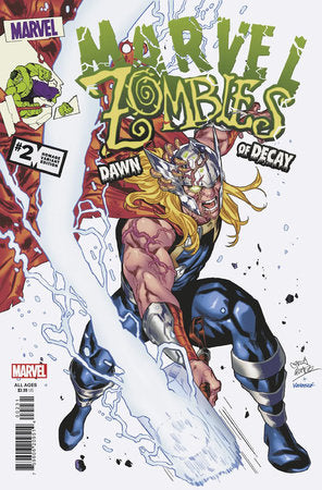 MARVEL ZOMBIES DAWN OF DECAY #2 (OF 4) GOMEZ HOMAGE VARIANT 2024 Marvel Zombies MARVEL PRH