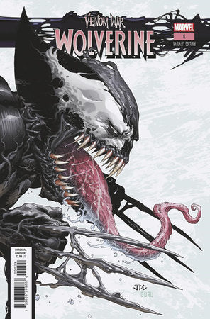 VENOM WAR WOLVERINE #1 (OF 3) JOSHUA CASSARA VARIANT 2024 Venom War MARVEL COMICS