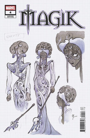 MAGIK #4 DESIGN 1:10 VARIANT 2025 MARVEL PRH