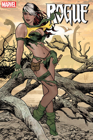 ROGUE THE SAVAGE LAND #1 (OF 5) ADAM HUGHES FOIL VARIANT 2025 Rogue MARVEL PRH