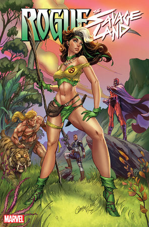 ROGUE THE SAVAGE LAND #1 (OF 5) J SCOTT CAMPBELL ROGUE VARIANT 2025 MARVEL PRH