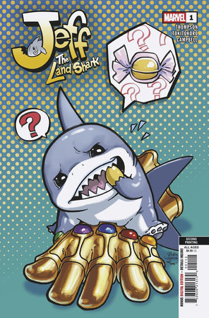 JEFF THE LAND SHARK #1 RICKIE YAGAWA 2ND PRINT VARIANT 2025 MARVEL PRH