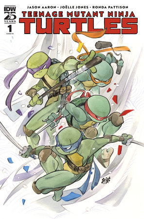 TEENAGE MUTANT NINJA TURTLES 2024 #1 PEACH MOMOKO 1:100 VARIANT 2024 TMNT IDW-PRH