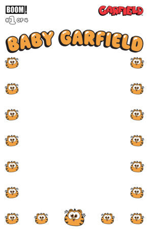 03/18/2026 Baby Garfield #1 C Blank Sketch Variant (Dresed, Sketch) Garfield BOOM ENTERTAINMENT