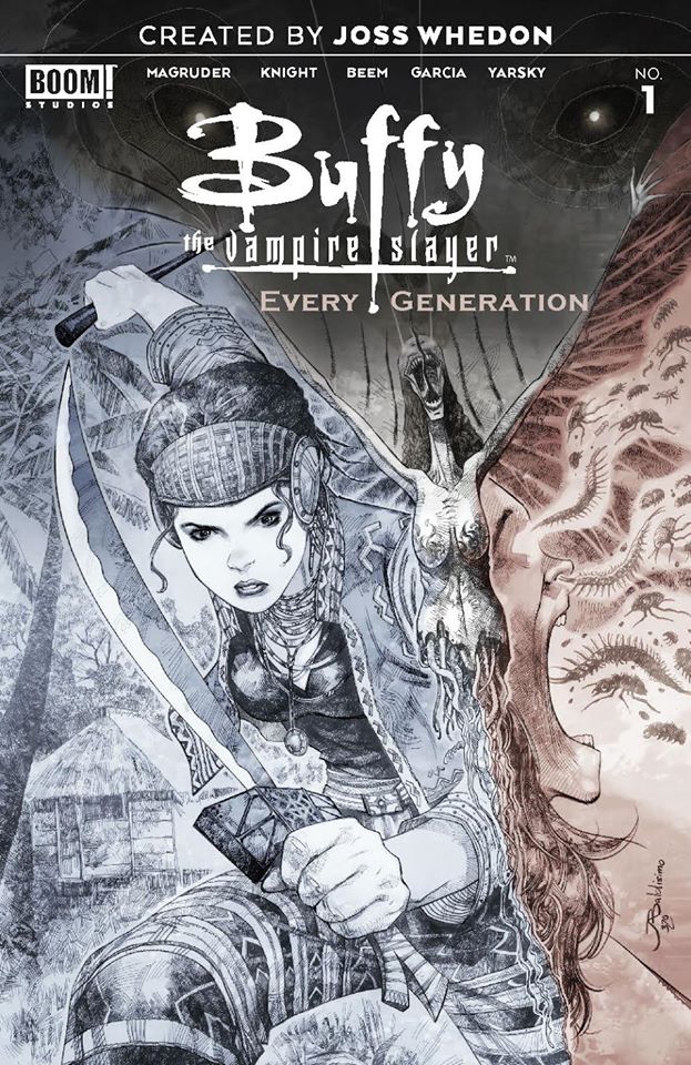 BUFFY EVERY GENERATION #1 KAJO BALDISIMO PHILIPPINES EXCLUSIVE VARIANT 2020 Buffy the Vampire Slayer BOOM! STUDIOS