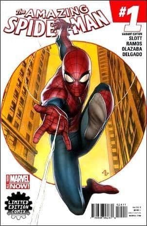 AMAZING SPIDER-MAN #1 ADI GRANOV TRADE DRESS (1ST CINDY MOON CAMEO) 2014 Amazing Spider-Man MARVEL COMICS