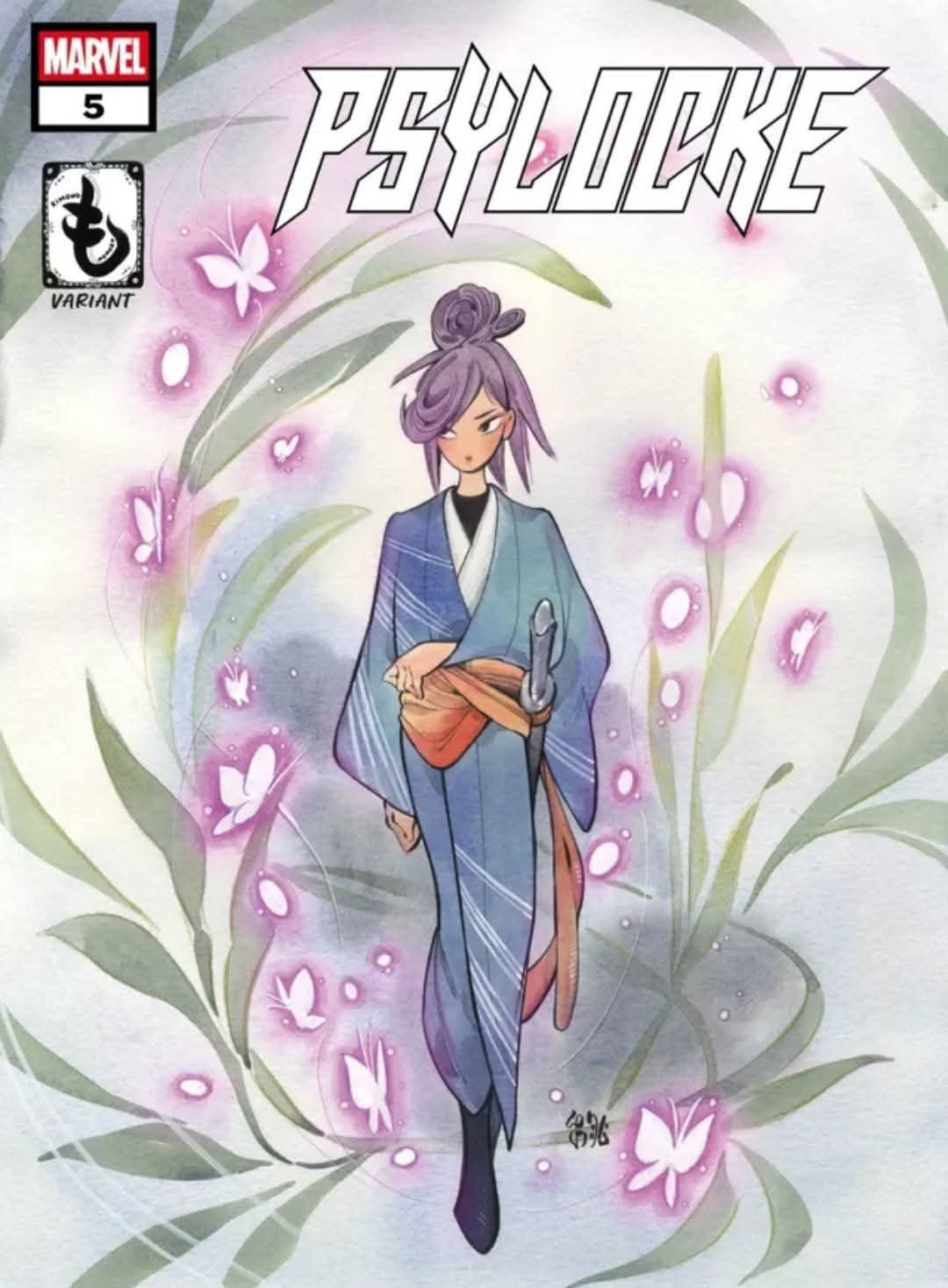03/19/2025 PSYLOCKE #5 PEACH MOMOKO KIMONO VARIANT MARVEL PRH