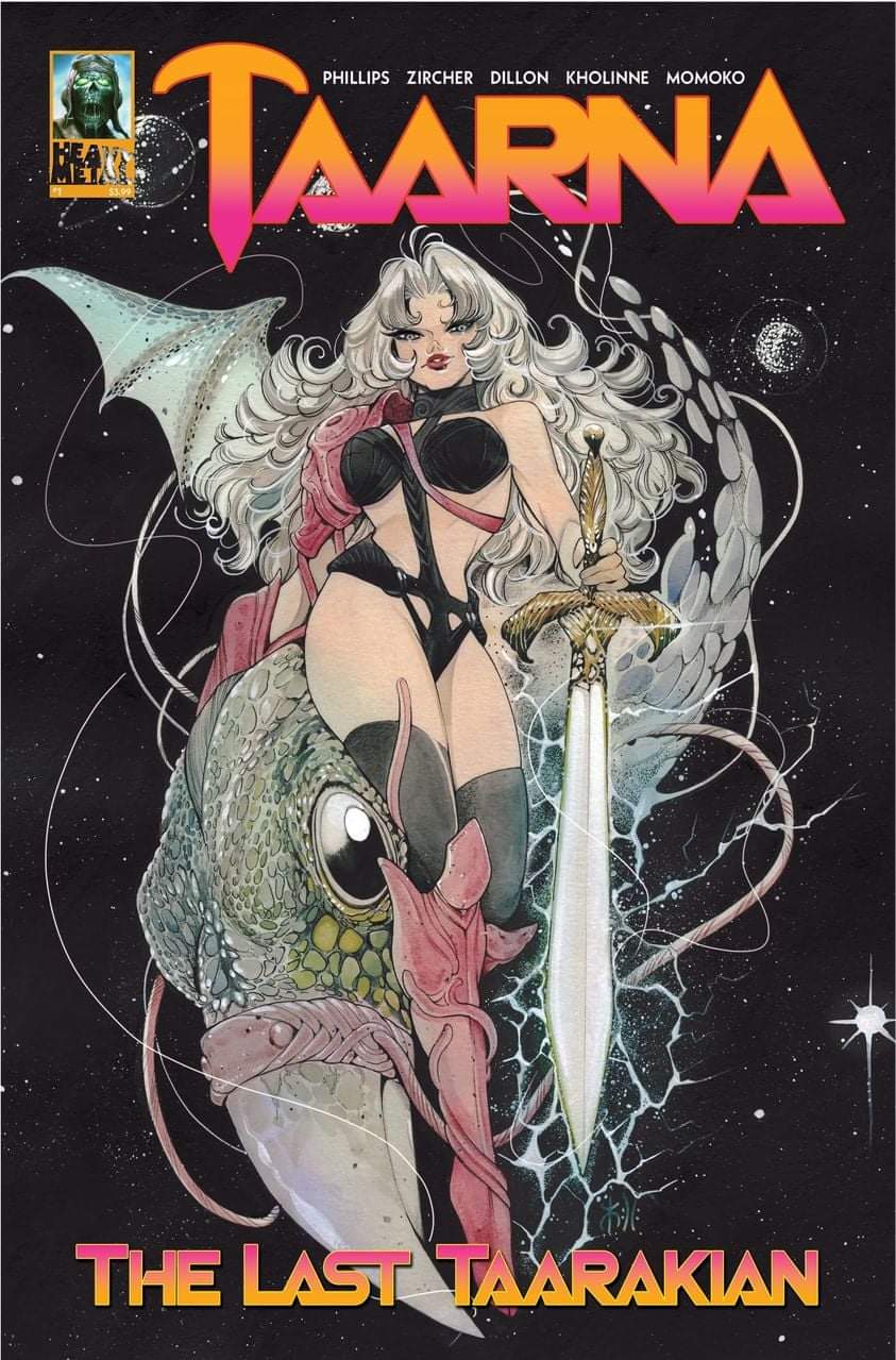 TAARNA (2020) #1 2ND PRINT PEACH MOMOKO VARIANT 2021 Taarna HEAVY METAL MAGAZINE