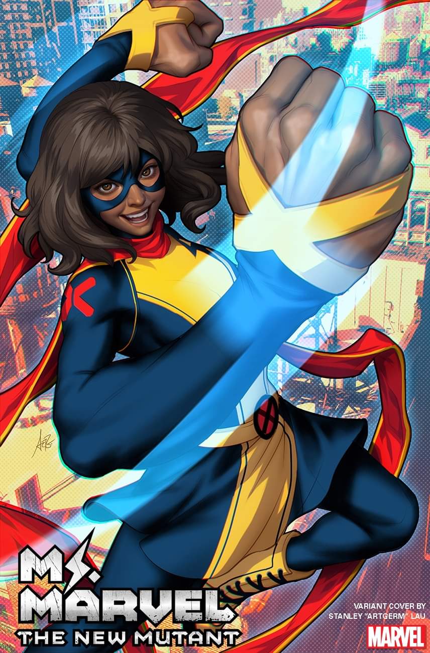 MS MARVEL THE NEW MUTANT #1 ARTGERM VARIANT 2023 Ms Marvel MARVEL PRH