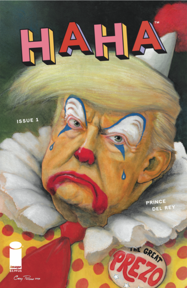 HAHA #1 PREZO CASEY PARSONS EXCLUSIVE VARIANT 2021 Haha IMAGE COMICS