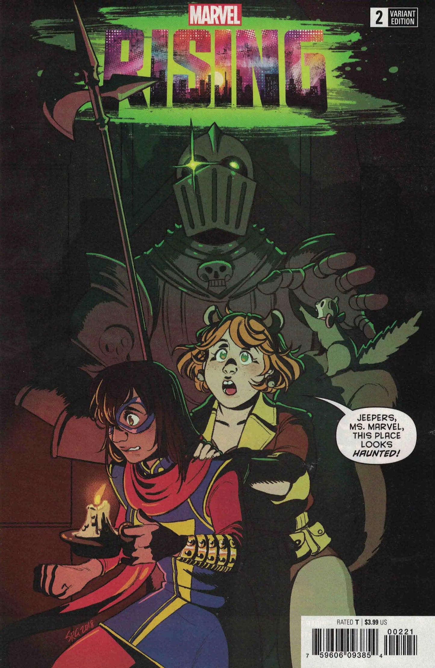 MARVEL RISING #2 (OF 5) GANUCHEAU 1:25 VARIANT 2019 Ms Marvel MARVEL COMICS