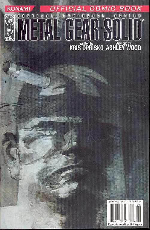 METAL GEAR SOLID #10 2005 Metal Gear Solid IDW PUBLISHING