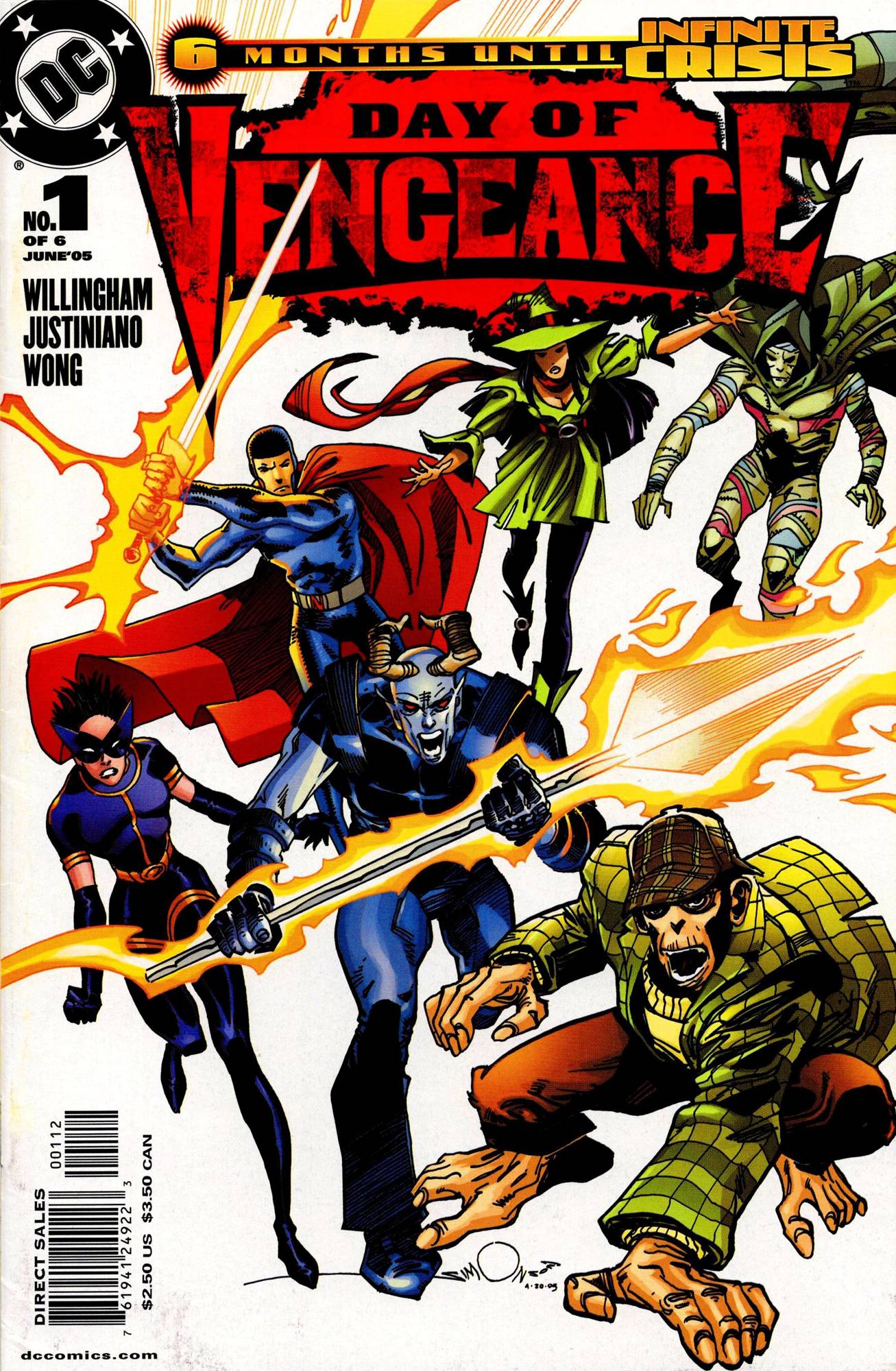 DAY OF VENGEANCE #1 (OF 6) 2ND PRINT 2005