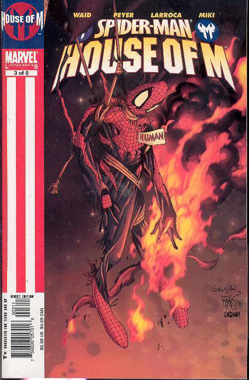 SPIDER-MAN HOUSE OF M #3 2005 Spider-Man MARVEL COMCS