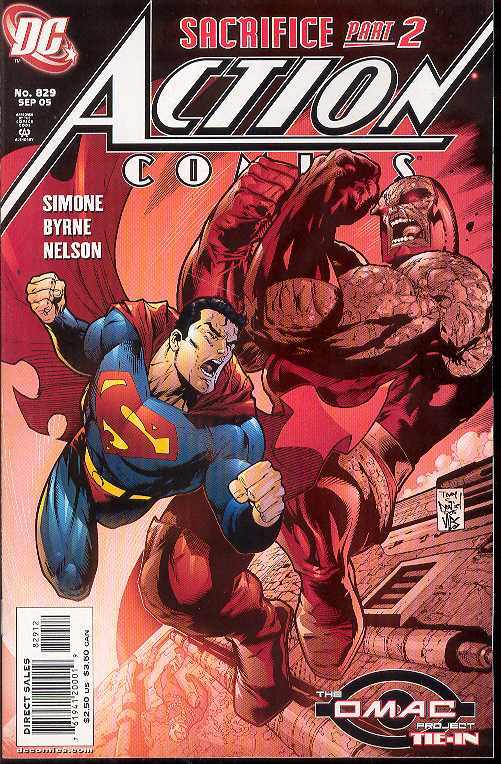 ACTION COMICS #829 2ND PRINT VARIANT 2005 Action Comics DC COMICS