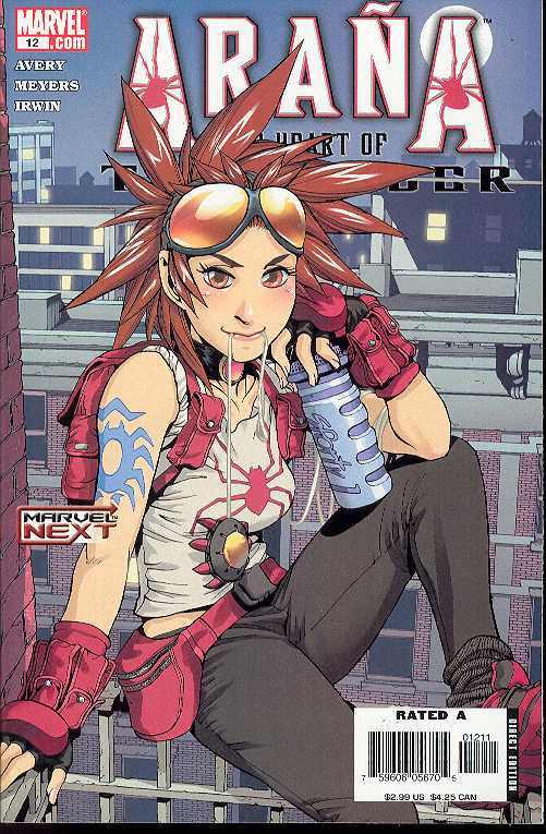 ARANA HEART OF THE SPIDER #12 2005 (LAST ISSUE) Spider-Girl MARVEL COMICS