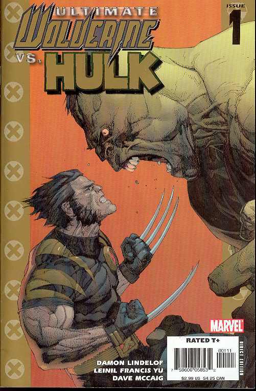 ULTIMATE WOLVERINE VS HULK #1 2005 Ultimate Wolverine MARVEL COMICS
