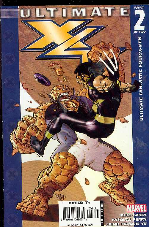 ULTIMATE X-MEN FANTASTIC FOUR SPECIAL #2 2005 Ultimate X-Men MARVEL COMICS