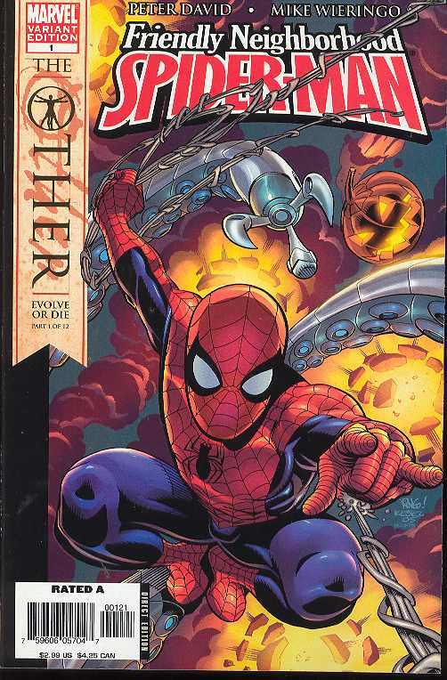 FRIENDLY NEIGHBORHOOD SPIDER-MAN #1 VARIANT 2005 (1ST APP TRACER) Friendly Neighborhood Spider-Man MARVEL COMICS