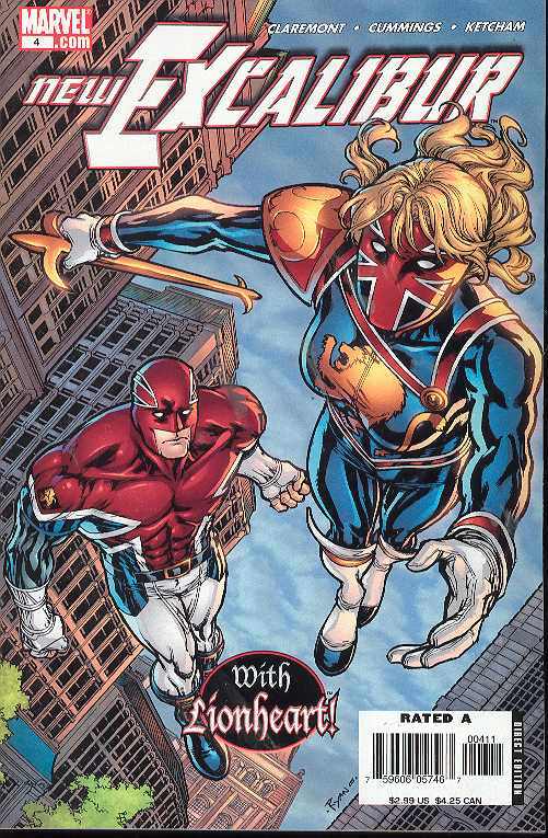 NEW EXCALIBUR #4 2006 New Excalibur MARVEL COMICS