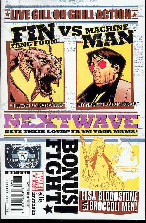NEXTWAVE AGENTS OF HATE #2 2005 New X-Men MARVEL COMICS
