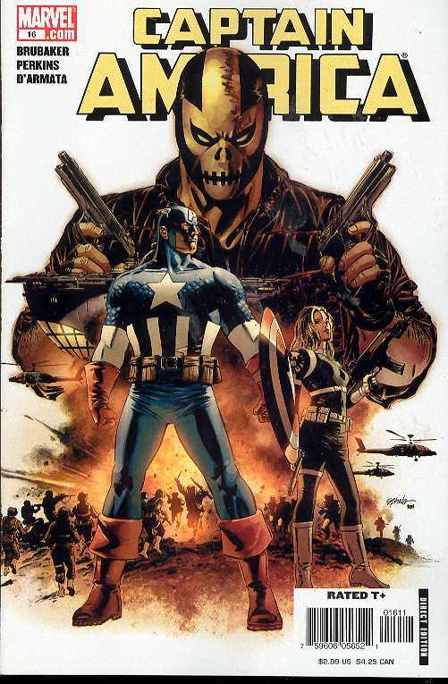 CAPTAIN AMERICA #16 2006 (1ST APP SIN) Captain America MARVEL COMICS
