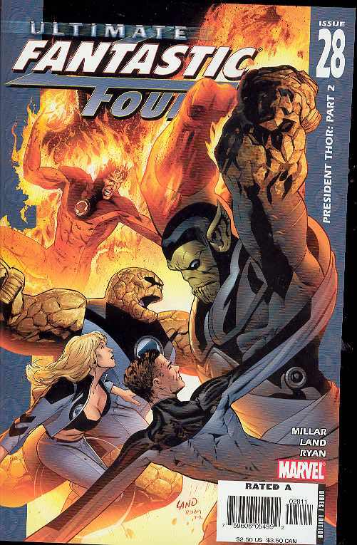 ULTIMATE FANTASTIC FOUR #28 2006 Ultimate Fantastic Four MARVEL COMICS