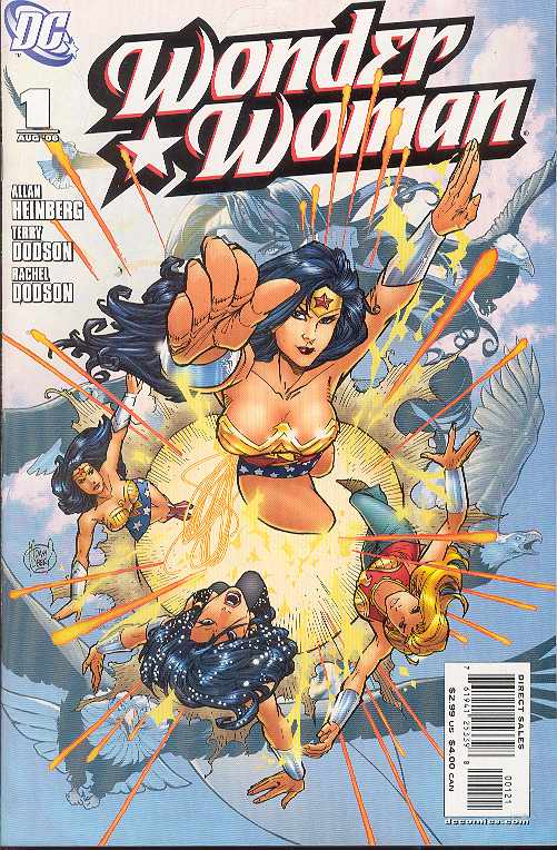 WONDER WOMAN #1 KUBERT VARIANT 2006 Wonder Woman DC COMICS