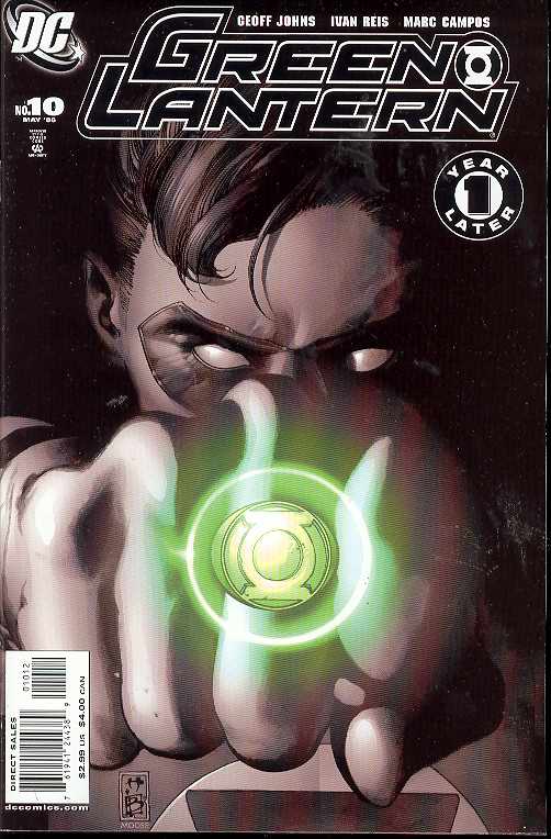GREEN LANTERN #10 2ND PRINT VARIANT 2006 Green Lantern DC COMICS