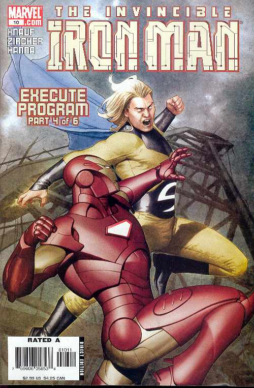 IRON MAN #10 2006 ADI GRANOV Iron Man MARVEL COMICS