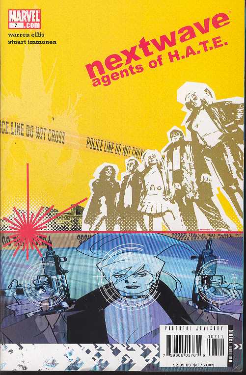 NEXTWAVE AGENTS OF HATE #7 2006 New X-Men MARVEL COMICS