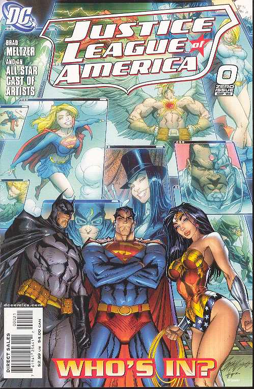 JUSTICE LEAGUE OF AMERICA #0 J SCOTT CAMPBELL 1:10 VARIANT 2006 Justice League of America DC COMICS