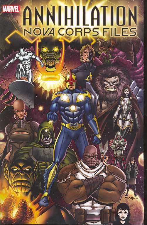 ANNIHILATION THE NOVA CORPS FILES 2006 Annihilation MARVEL COMICS