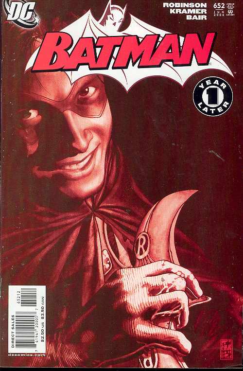 BATMAN #652 2ND PRINT VARIANT 2006 Batman DC COMICS