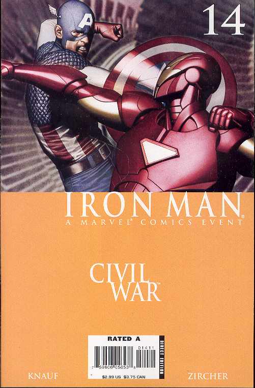 IRON MAN #14 2006 Iron Man MARVEL COMICS
