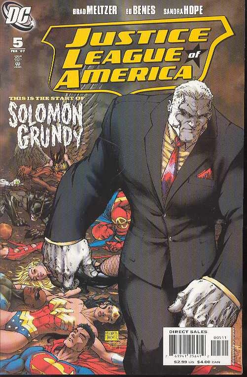 JUSTICE LEAGUE OF AMERICA #5 2007 Justice League of America DC COMICS