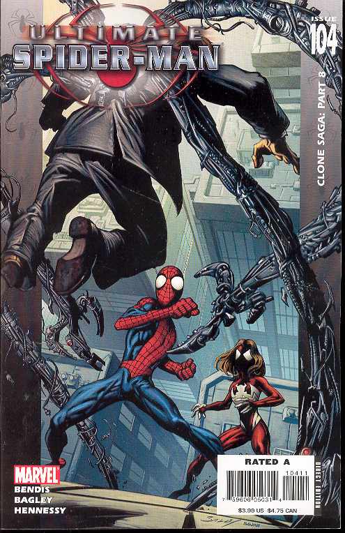 ULTIMATE SPIDER-MAN #104 2007 Ultimate Spider-Man MARVEL COMICS