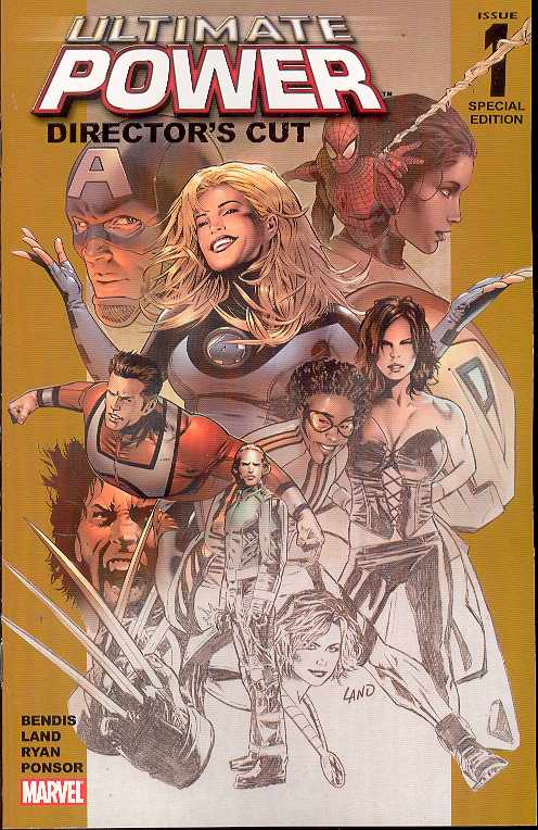 ULTIMATE POWER #1 DIRECTORS CUT 2006 Avengers MARVEL COMICS