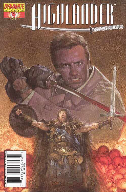 HIGHLANDER #4 2007 Highlander DYNAMITE ENTERTAINMENT