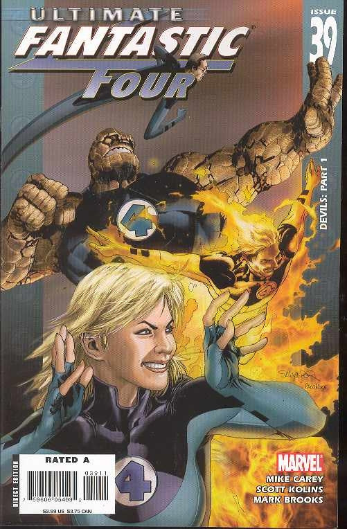 ULTIMATE FANTASTIC FOUR #39 2007 Ultimate Fantastic Four MARVEL COMICS