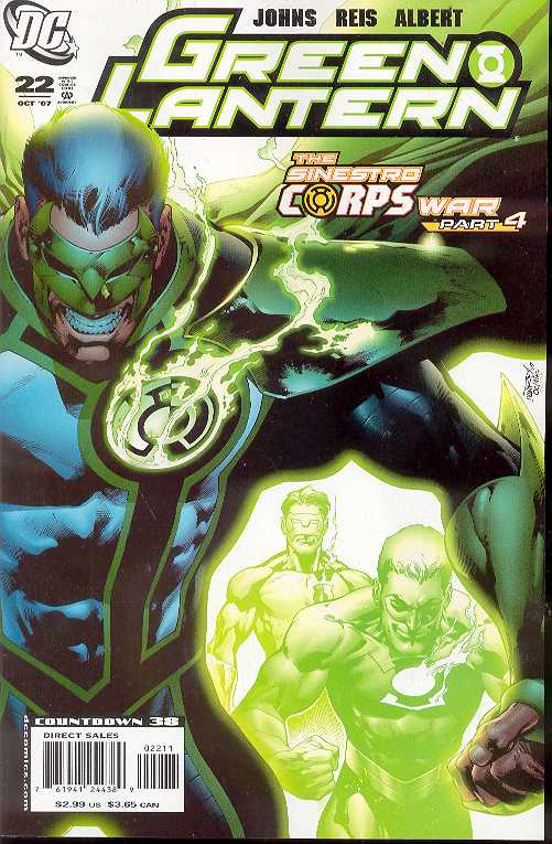 GREEN LANTERN #22 2007 Green Lantern DC COMICS