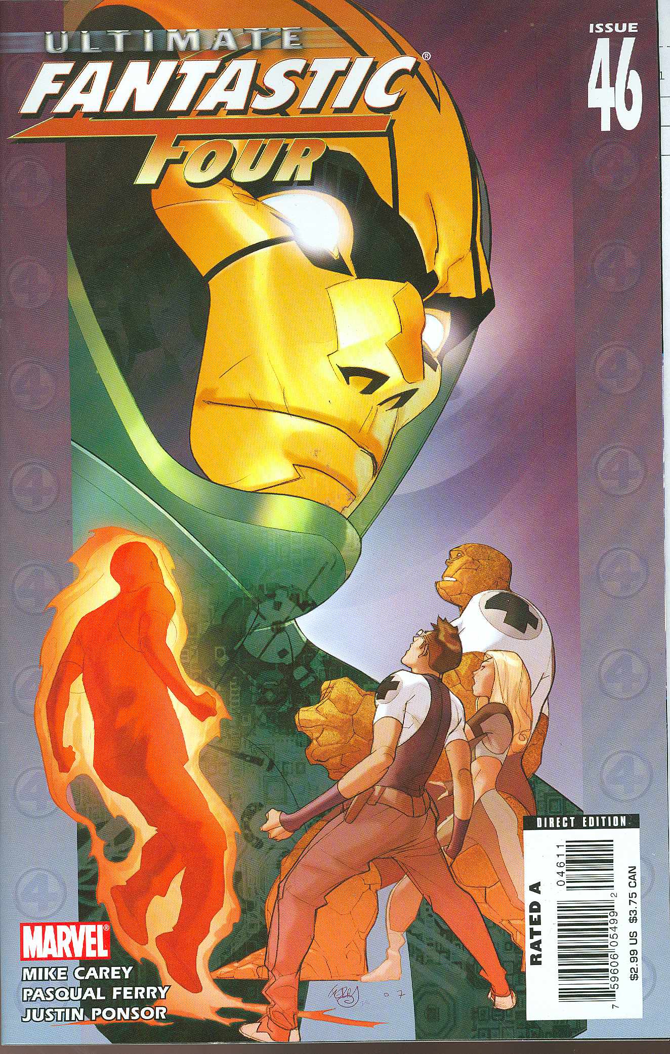 ULTIMATE FANTASTIC FOUR #46 2007 Ultimate Fantastic Four MARVEL COMICS