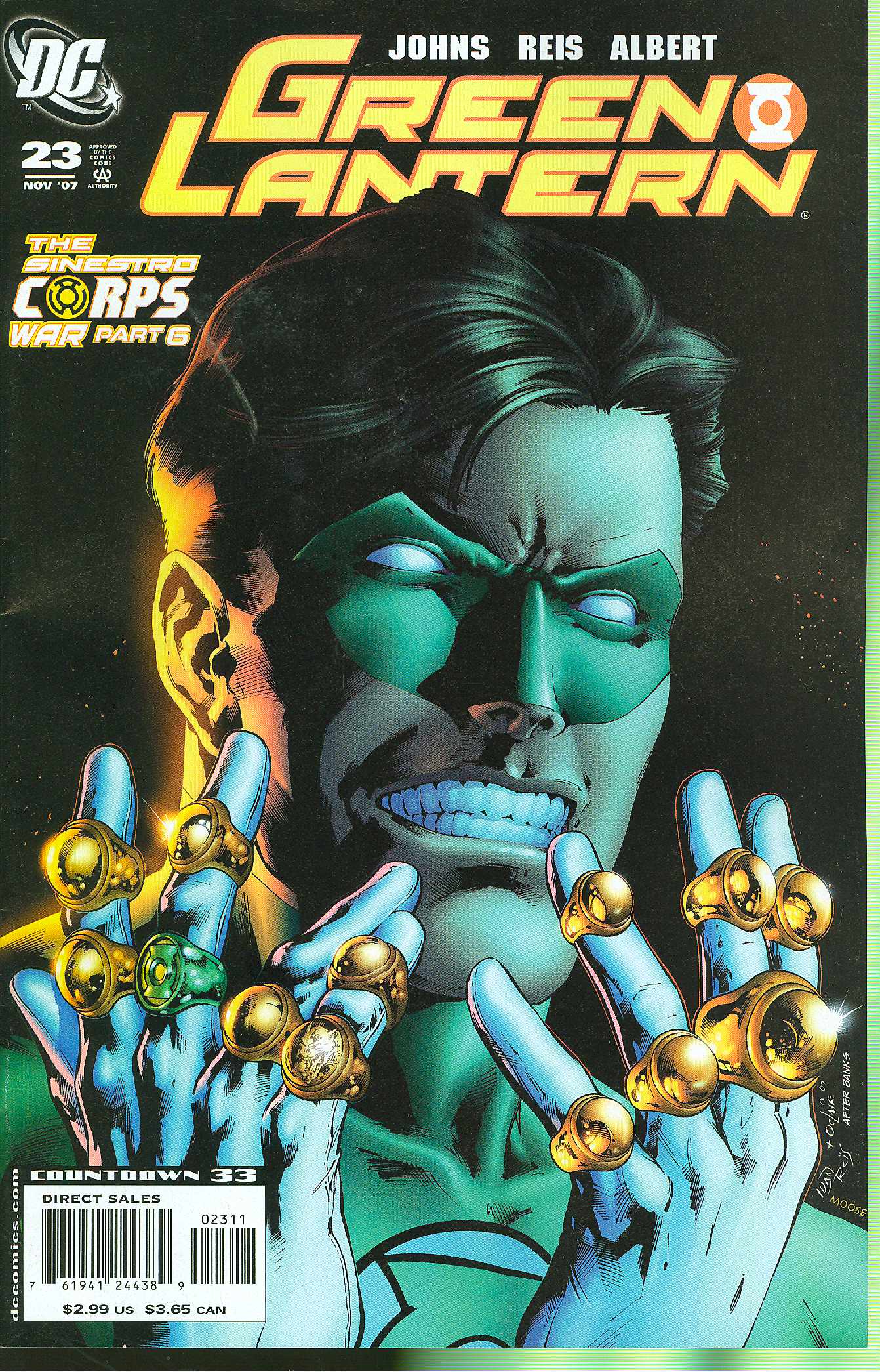 GREEN LANTERN #23 2007 Green Lantern DC COMICS