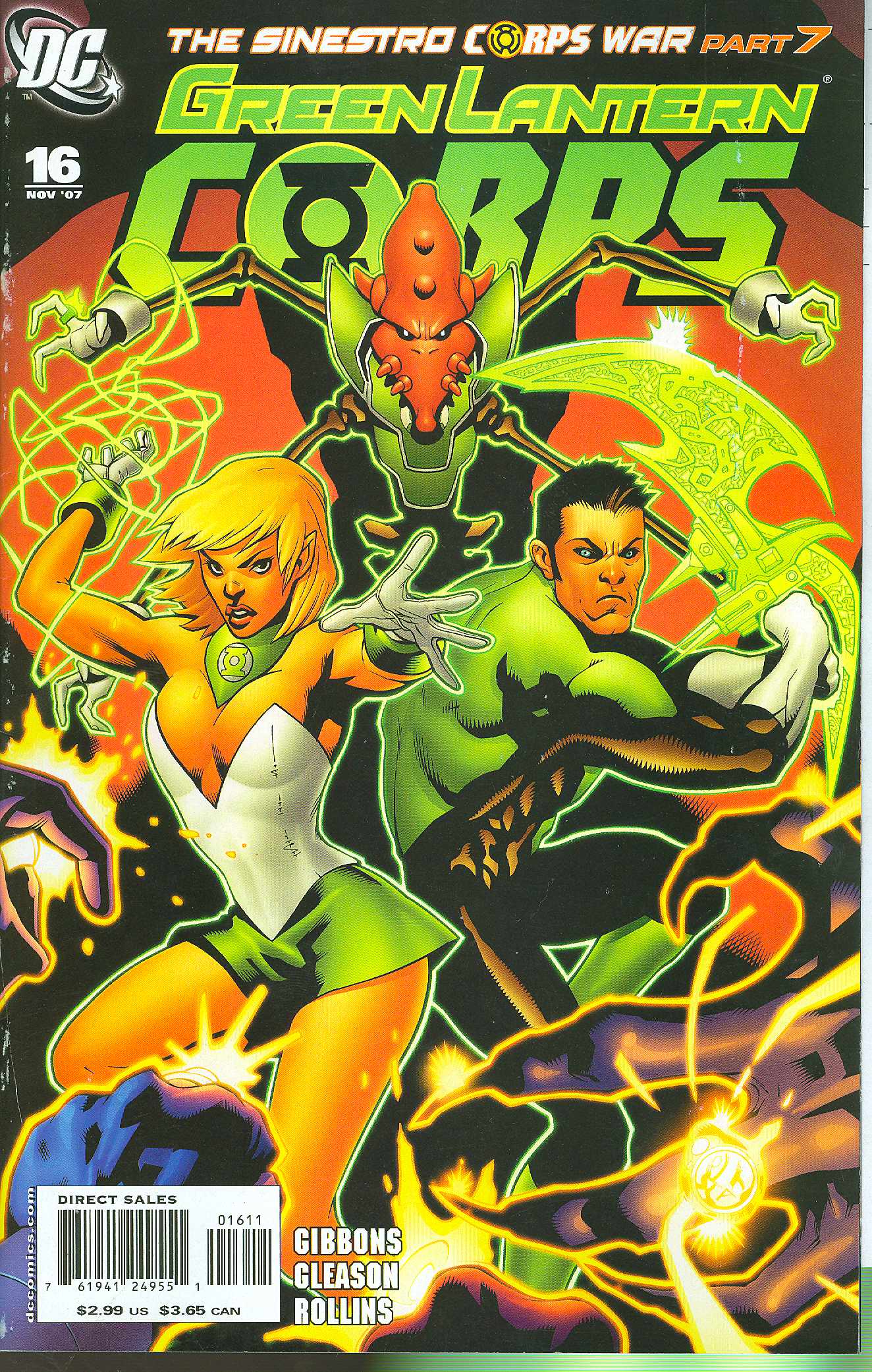 GREEN LANTERN CORPS #16 2007 Green Lantern DC COMICS