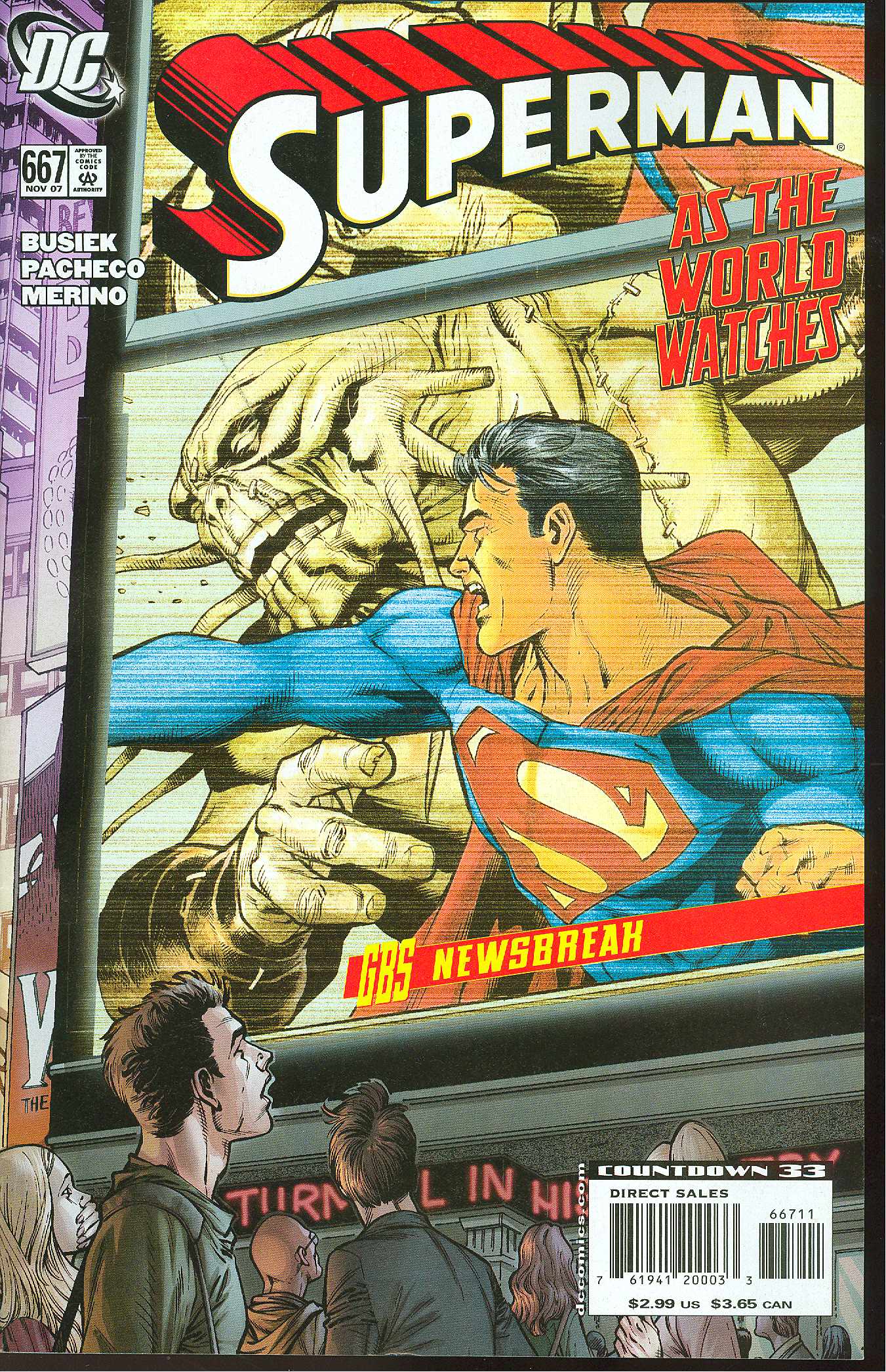 SUPERMAN #667 2007 Superman DC COMICS