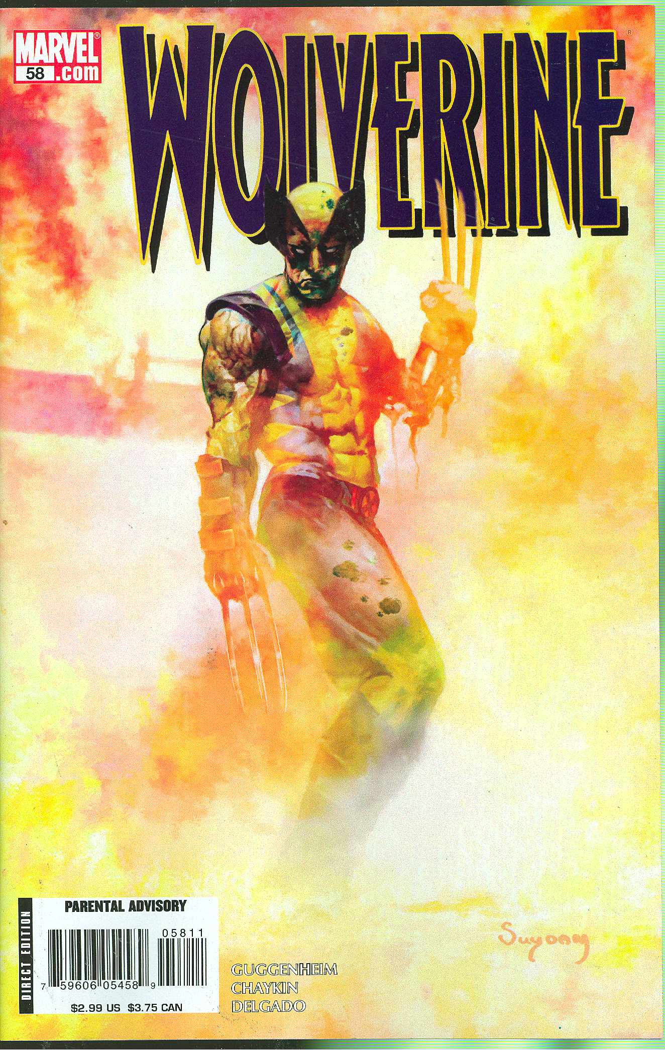 WOLVERINE #58 2007 Wolverine MARVEL COMICS